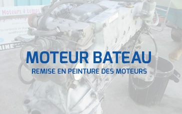 moteur bateau remise en peinture ecoblast